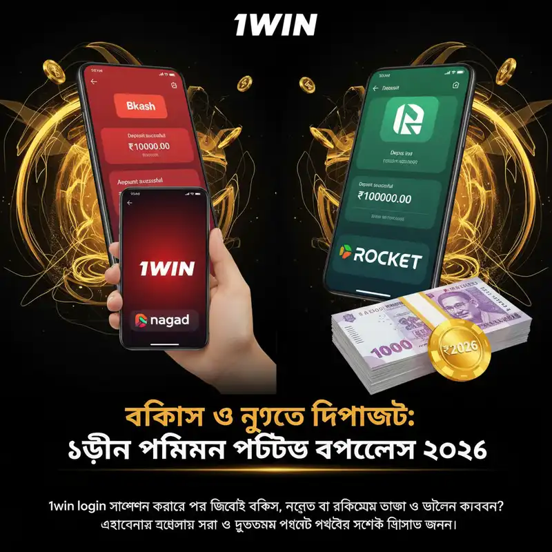 1win Payment Methods Bangladesh bKash Nagad Rocket